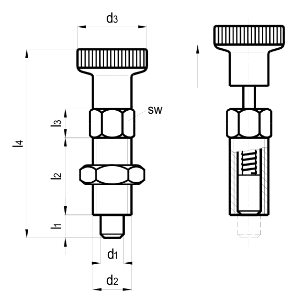 TBG-213 catalogue technical drawing