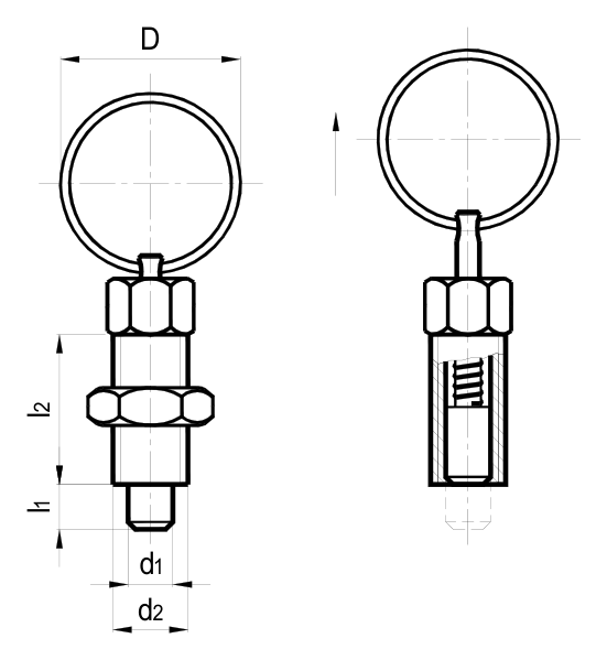 TBG-215 catalogue technical drawing