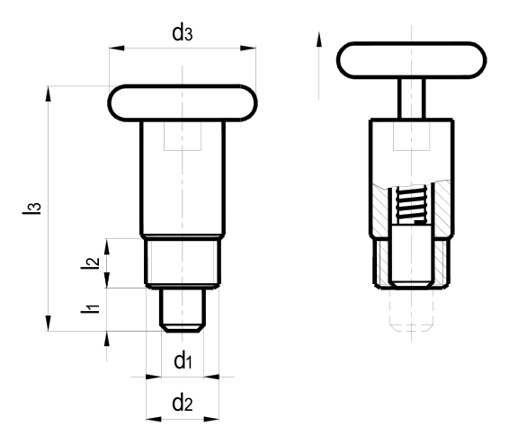 TBG-216 catalogue technical drawing