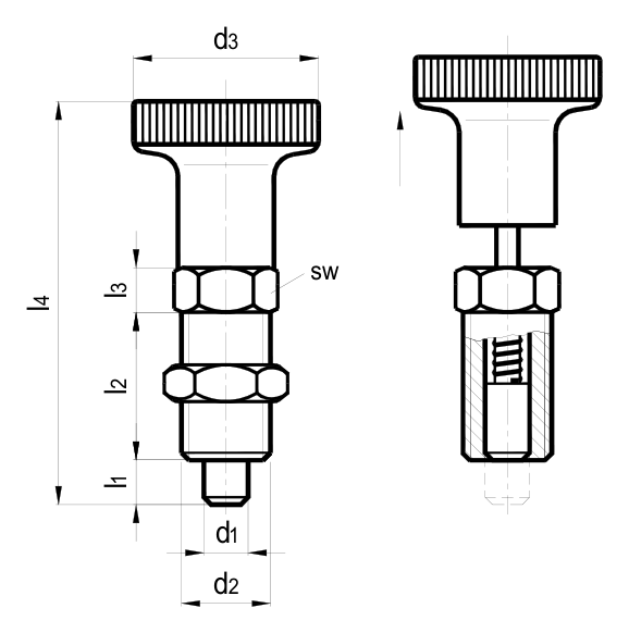 TBG-218 catalogue technical drawing
