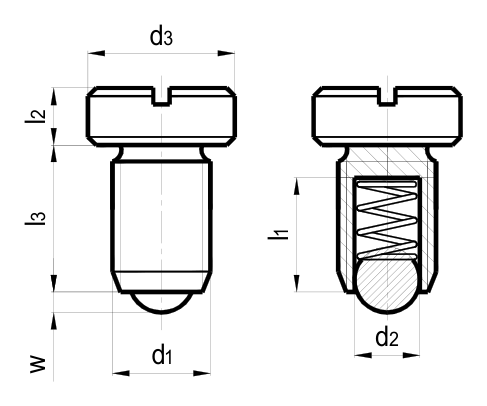 TBG-224 catalogue technical drawing