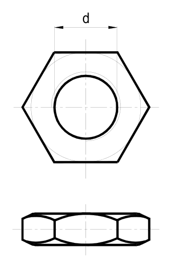 TBG-226 catalogue technical drawing