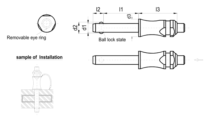 TBG-228 catalogue technical drawing