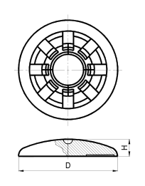 TBG-410 technical drawing
