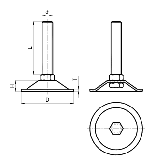 TBG-419 technical drawing