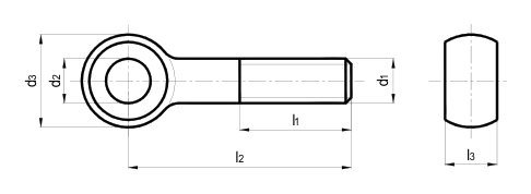 DIN 444 technical drawing
