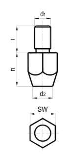 DIN 6320 technical drawing