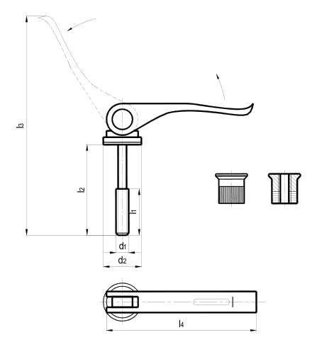 TBG-313 technical drawing