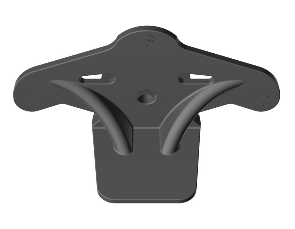 TSC Zinc butterfly snow guard